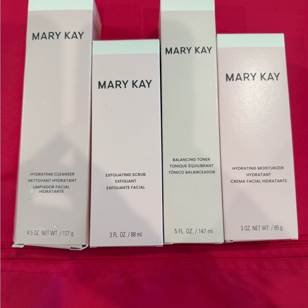 Mary Kay Skin Care Hydrating Regimen New Skin Care Set Normal to Dry Skin